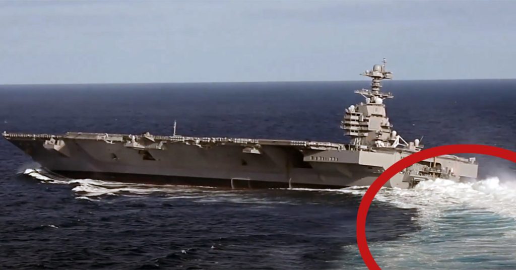 Aircraft Carrier High Speed Turns