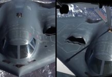 B-2 Spirit’s rotating fuel receptacle B-2 Spirit's rotating fuel receptacle
