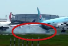 Boeing 777 Pretty Dicey Landing Boeing 777 Pretty Dicey Landing