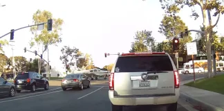 Without a doubt the most random event to be recorded on a dashcam…