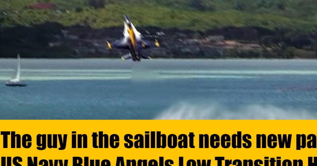 Blue Angels Low Transition High-Performance Climb