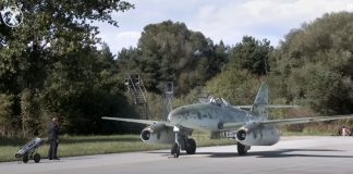 Hear The Messerschmitt Me 262’s Original Sound During Start Up Messerschmitt Me 262