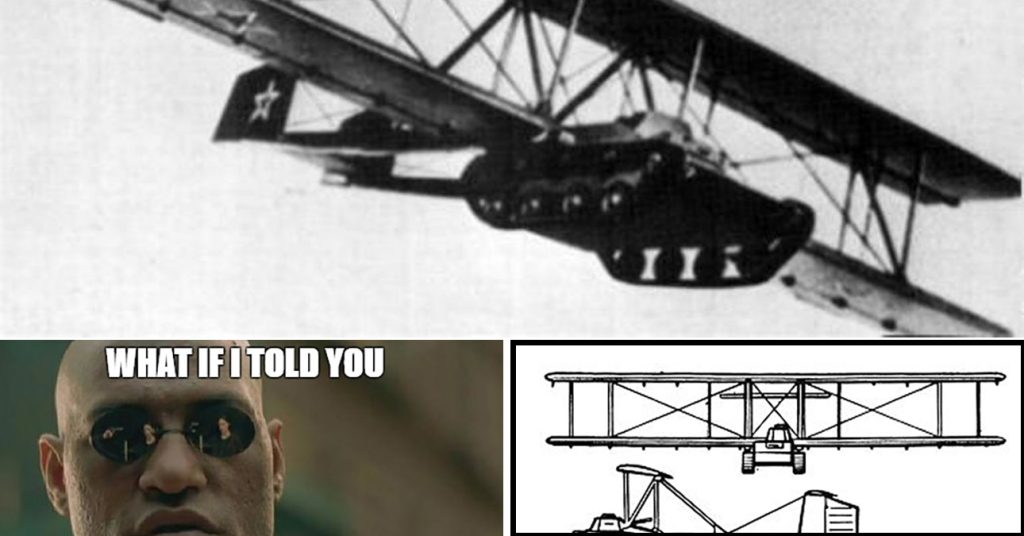 Soviet flying tank