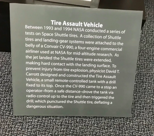 NASA TAV - Tire Assault Vehicle